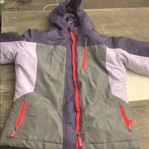 Girls 3 in 1 water resistant coat